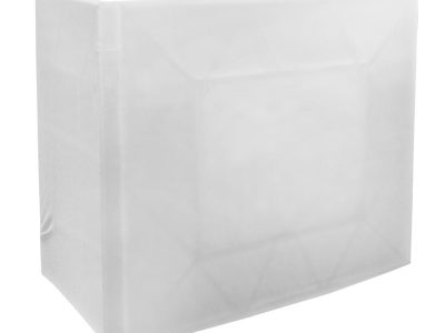 EVENT-TISCH - DJ TABLE MK2 - WHITE COVER - CASE