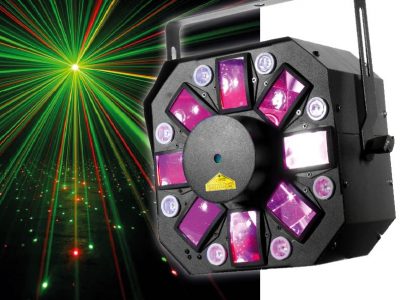 LED LICHTEFFEKT SINGER II - LED-LASER MOONFLOWER